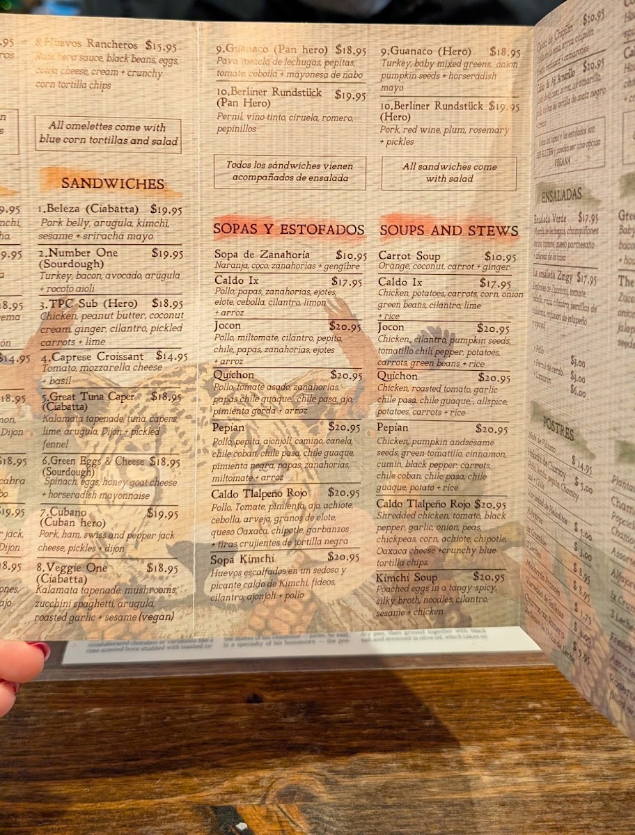 Ix Restaurant Menu - Image 5
